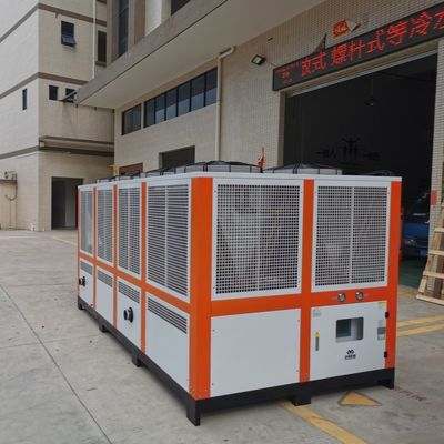 Máy làm mát vít làm mát bằng không khí 75HP hiệu quả cao với hệ thống điều khiển vi tính
