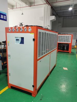 R134a Đơn vị làm mát nước di động với hệ thống điều khiển PLC