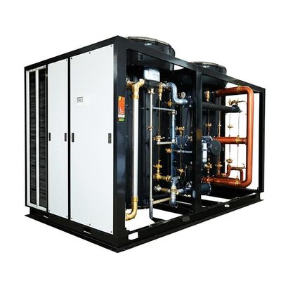 Phạm vi nhiệt độ môi trường 5-45C Hình ảnh máy lạnh làm mát bằng không thể hiện các giải pháp làm mát cho các ứng dụng công nghiệp và thương mại