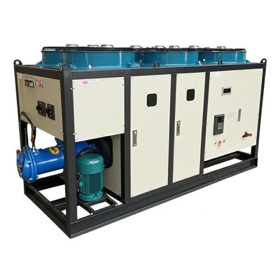 Khả năng làm mát từ 10 đến 500 tấn Máy làm mát bằng nước với công suất bơm 075KW Giải pháp làm mát bền vững và công nghiệp